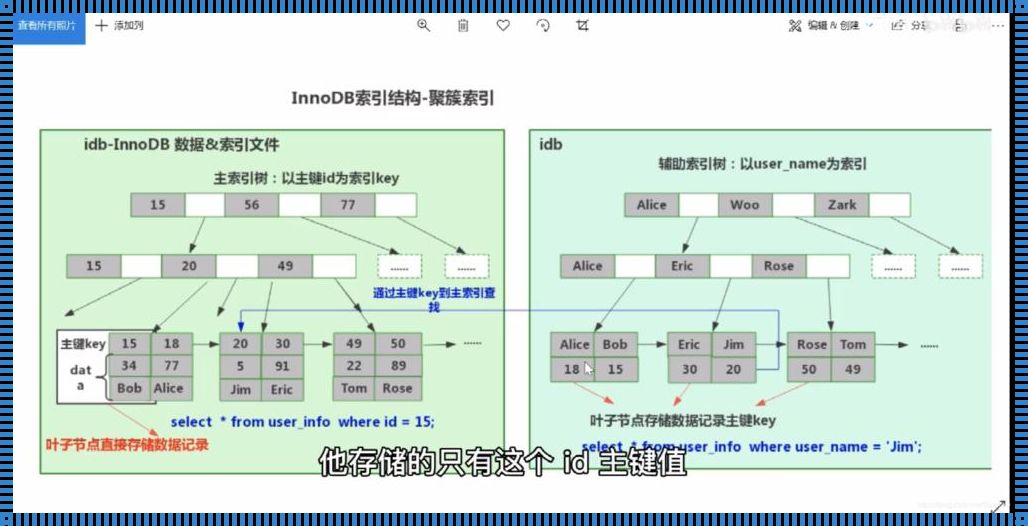 聚簇索引(聚簇索引和非聚簇索引的区别是什么?)