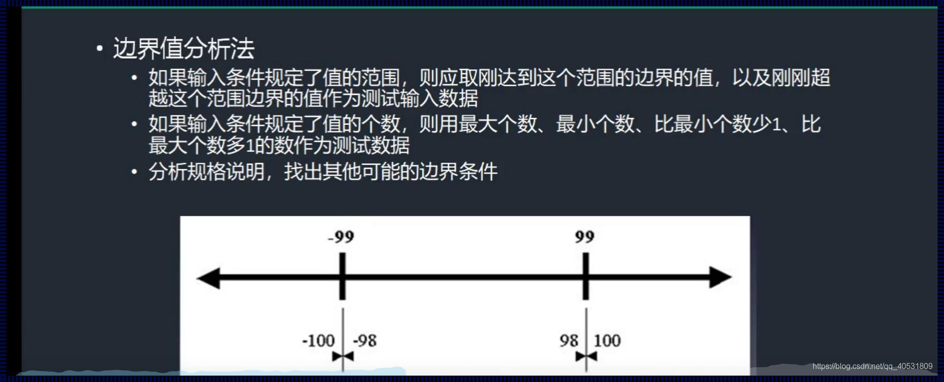 边界值分析法（边界值法的分析）