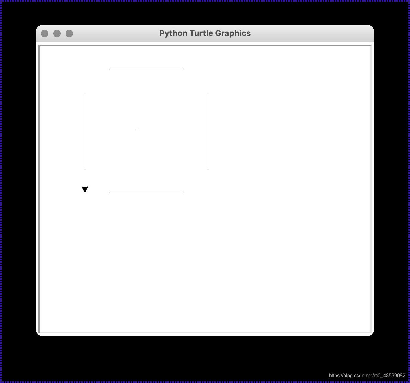 无角正方形的绘制用python[python绘制正方形代码]