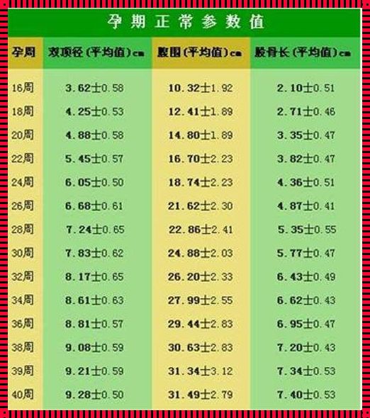 孕17周股骨长19mm是不是个矮（孕初期吃什么对胎儿好）