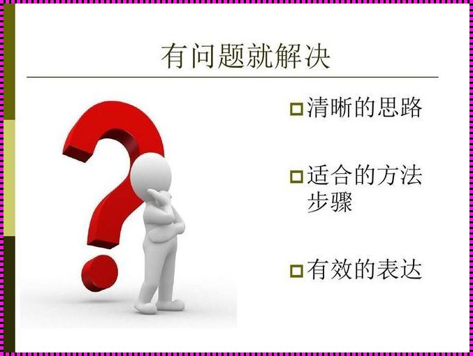 解决问题的秘诀——决心、勇气与智慧