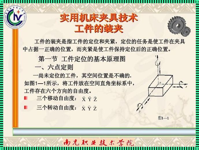 精准定位：工件定位的基本原理与实际应用