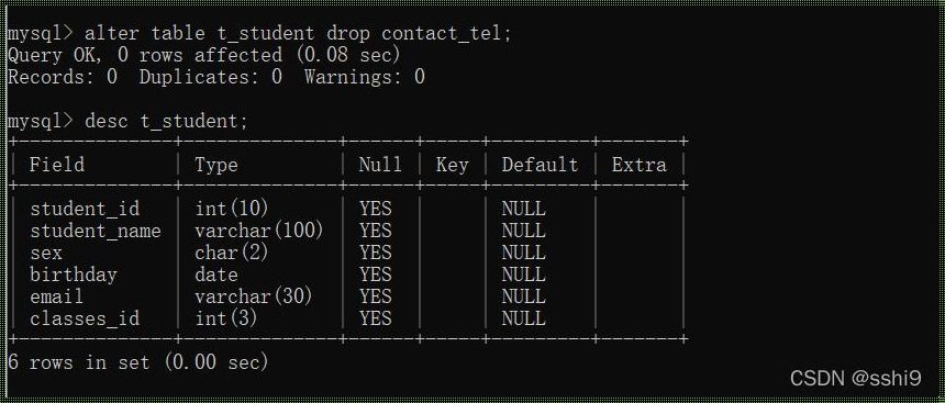 MySQL 删除表：简洁明了的操作指南