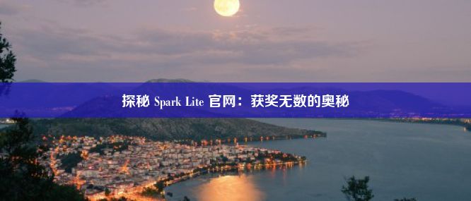 探秘 Spark Lite 官网：获奖无数的奥秘