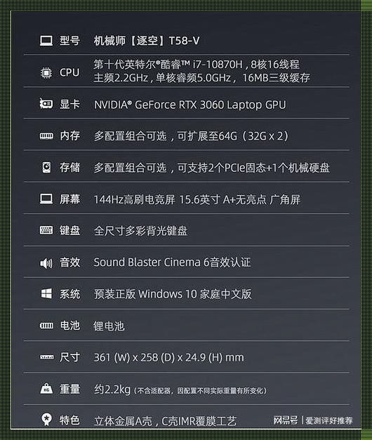 i7-10870H 配得上 3060 吗？惊现性能狂潮！