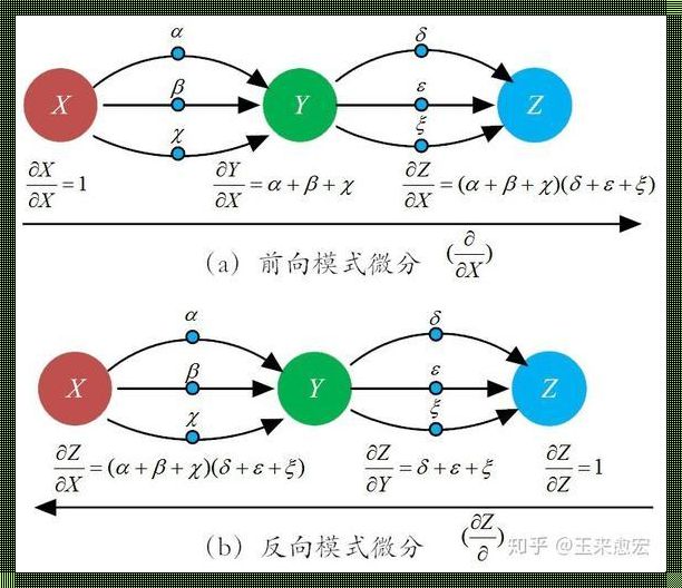 链式法则简单例子：惊现智慧之光