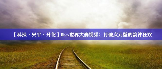 【科技·兴平·分化】Bbox世界大赛视频：打破次元壁的韵律狂欢