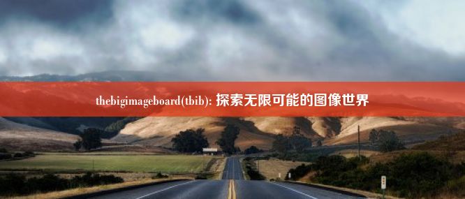 thebigimageboard(tbib): 探索无限可能的图像世界