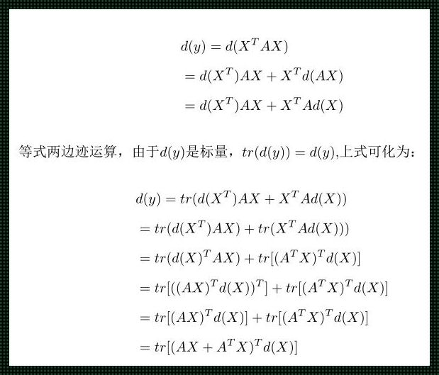 矩阵求导中的标量：微小却不可或缺的力量