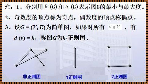 图的度数序列解读：揭示惊天秘密