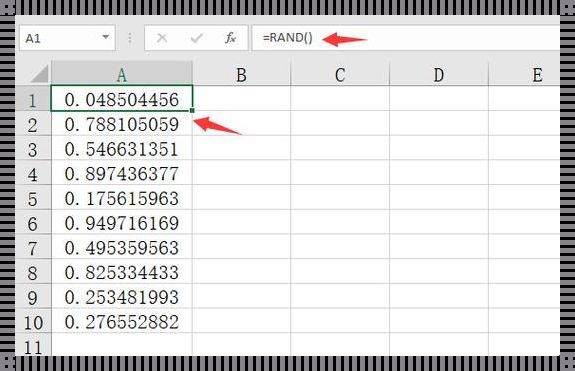 Excel中的随机数发生器——数据处理的有效助手
