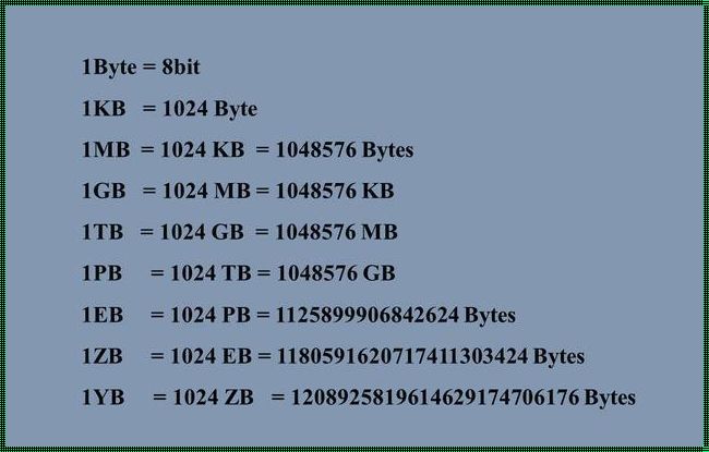 1KB为何等于1024B？深入解析二进制计算单位