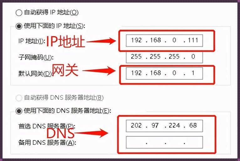 网络世界的导航仪：深入解析IP子网掩码网关DNS设置