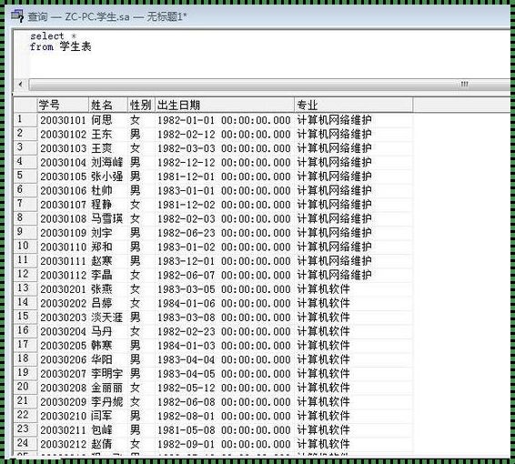 SQL创建学生档案表：智慧与情感的融合