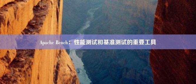 Apache Bench：性能测试和基准测试的重要工具