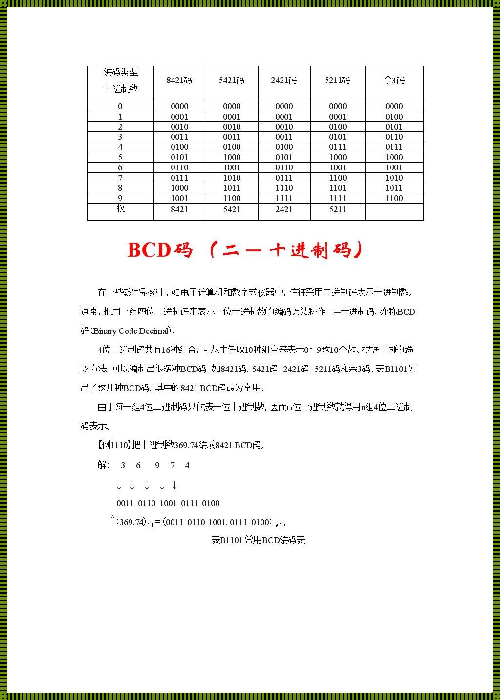 从认识2进制到10进制转换：深入剖析与情感思考