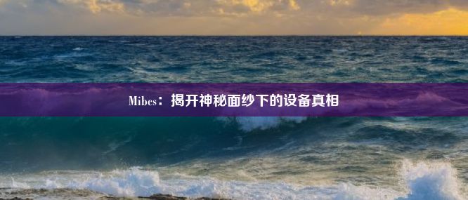 Mibcs：揭开神秘面纱下的设备真相