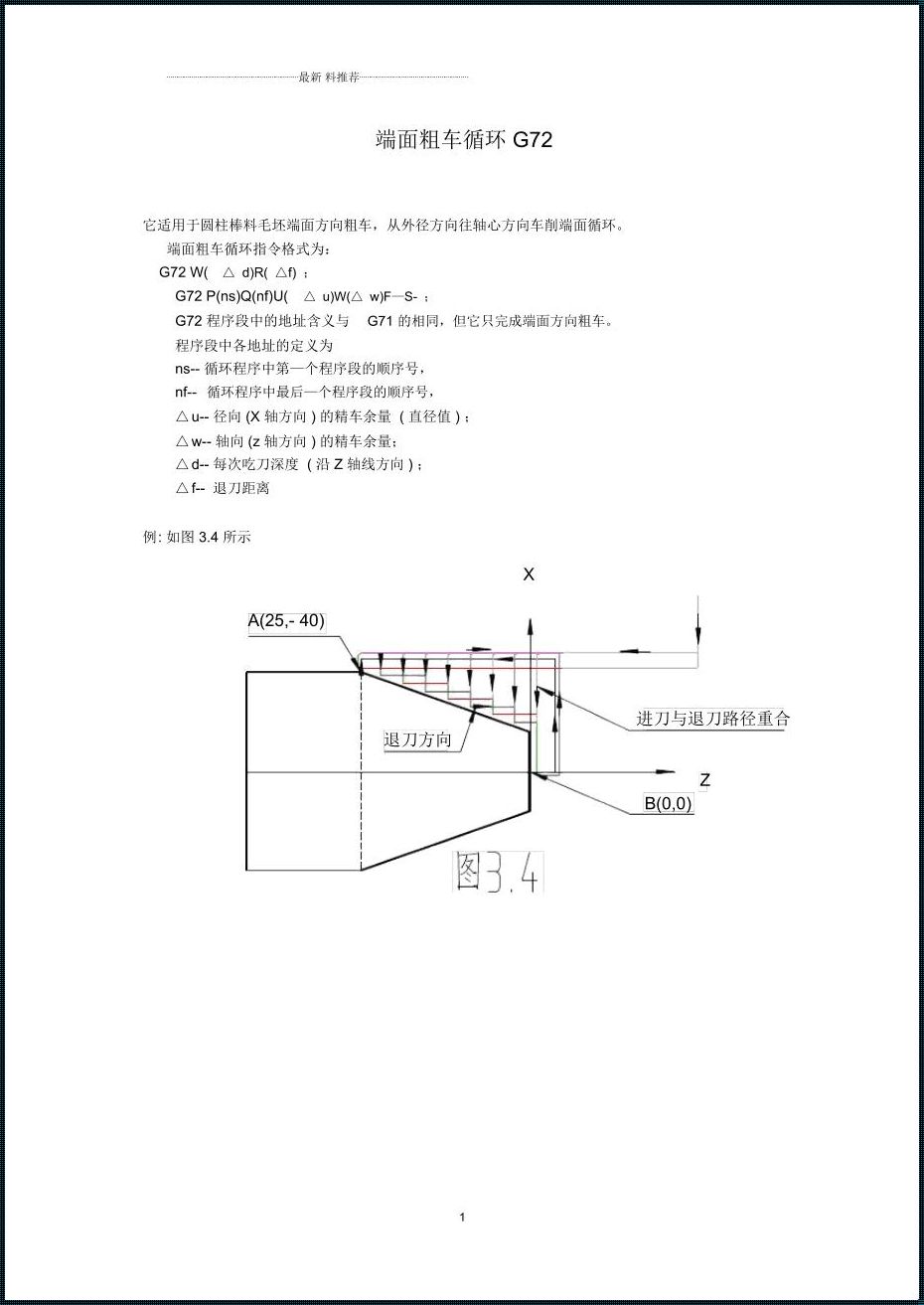 G72端面切槽循环实例：回顾与感悟