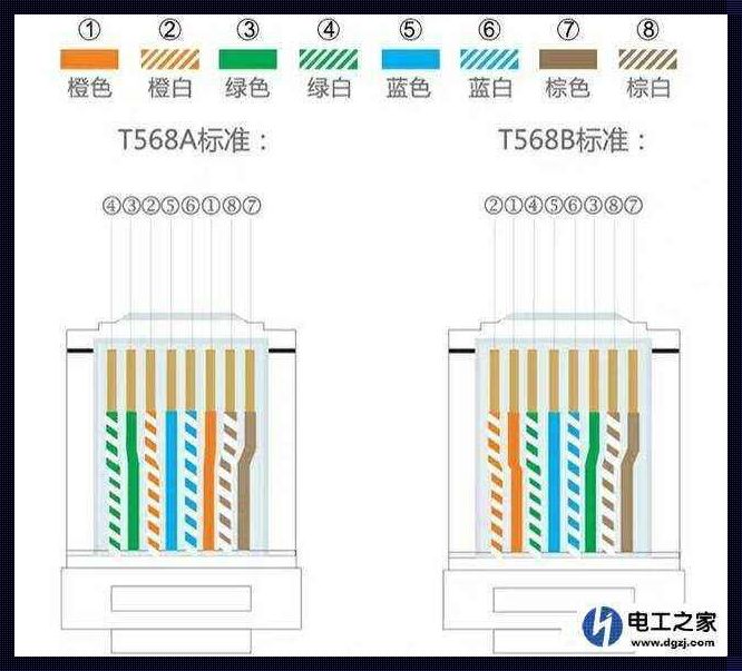 六类线面板接法图解：打造高效网络环境