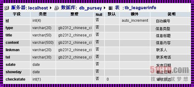 数据库创立表：疑难解答指南