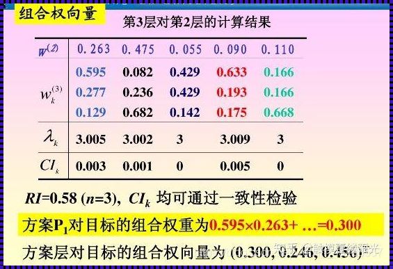 公平的层次总排序及一致性检验——深入剖析与多角度分析