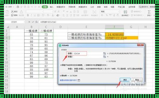 深入探讨stdev的计算方法及其应用