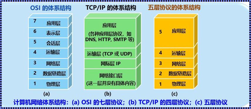 OSI七层模型中每一层的数据单元揭秘