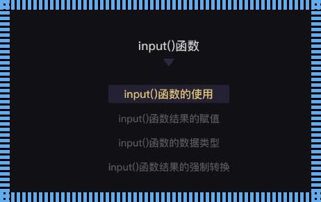 深入剖析Python中input()函数的奥秘