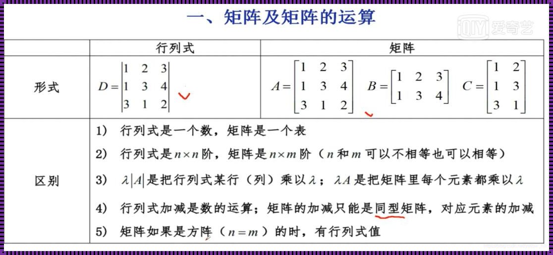 行列式和矩阵提出系数的区别