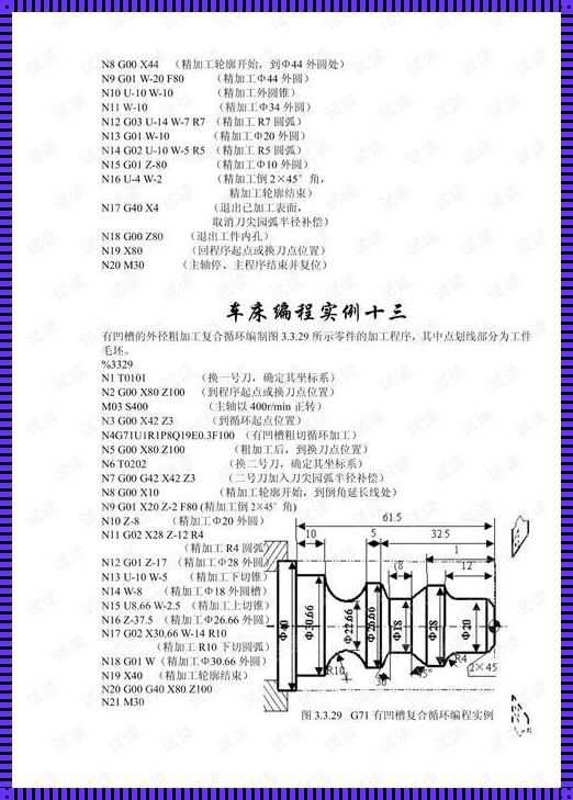 数控车床G70编程格式揭秘：深入解析与实践探索