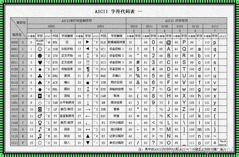 二进制缩写字母：探索数字与字母的奇妙世界