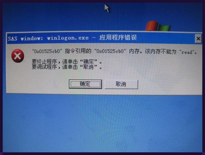 该内存不能为read：分析与感悟