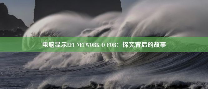 电脑显示EFI NETWORK O FOR：探究背后的故事