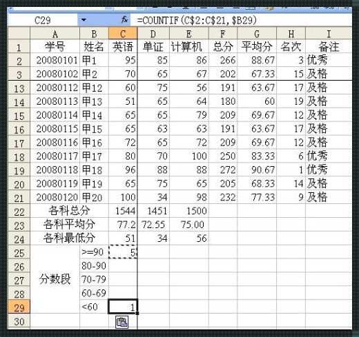 表格制作总数公式的探索与实践