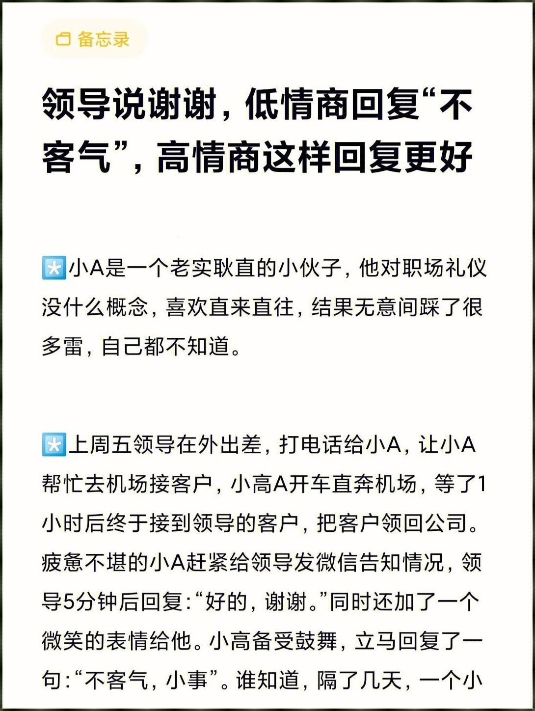 给领导发消息告知事情：用沟通构建桥梁