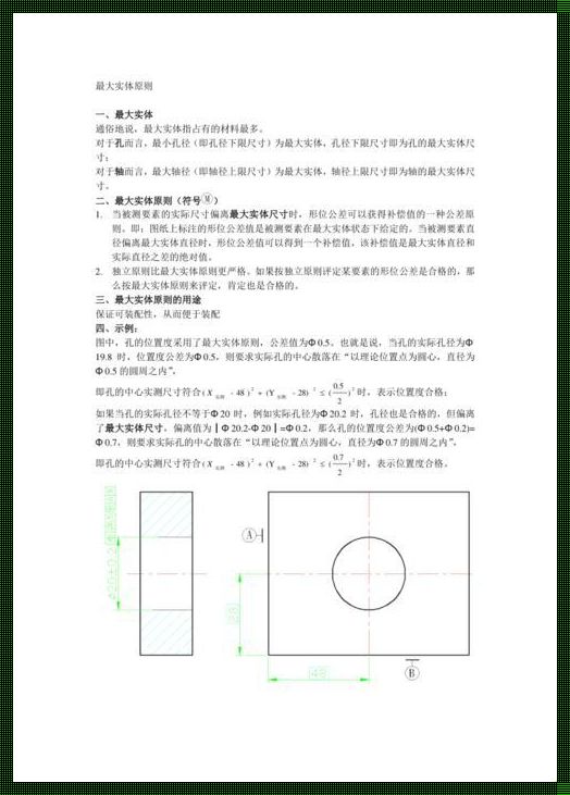 当孔处在最大实体状态时——探寻极致之美的奥秘