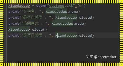 Python中关闭文件的语句：一种必要的安全措施