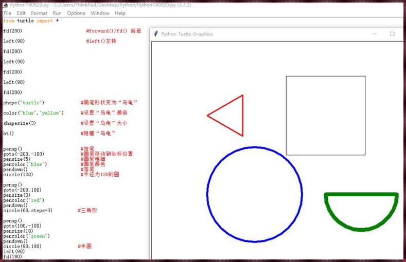 Python绘制无角矩形：一种独特的几何之美