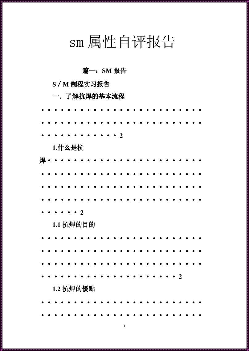 SM自评表表格：自我提升的反思与规划