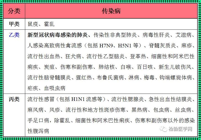 世界病毒等级分类：揭开神秘面纱