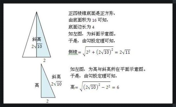 正四棱锥的概念是什么