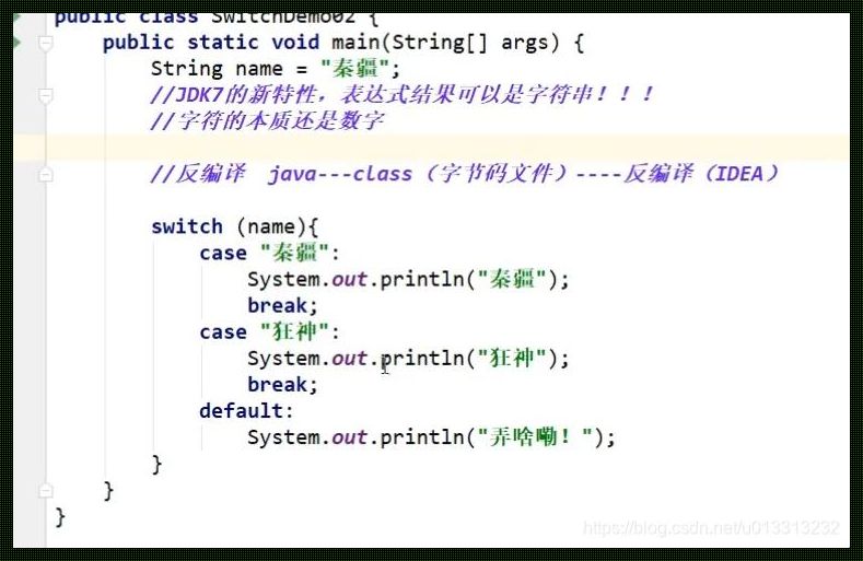 Java中switch的用法：快速选择，高效执行