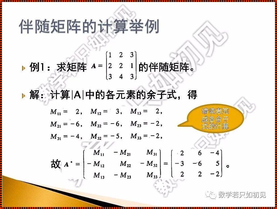 探究2x2矩阵的伴随矩阵：价值与意义