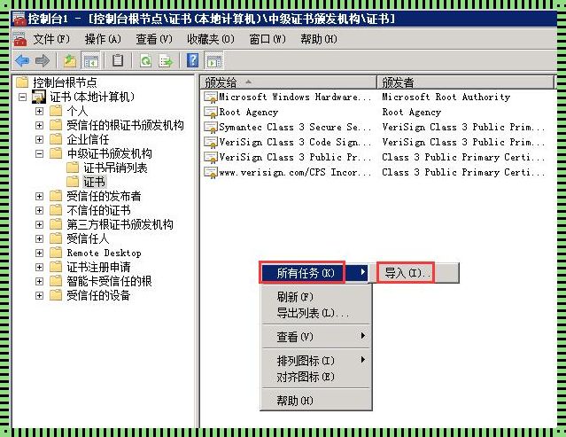 探索数字世界的钥匙：Windows证书服务的证书申请之旅