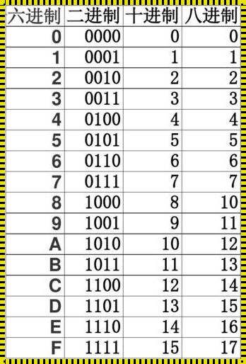数字的舞蹈：进制转换的奥秘与魅力