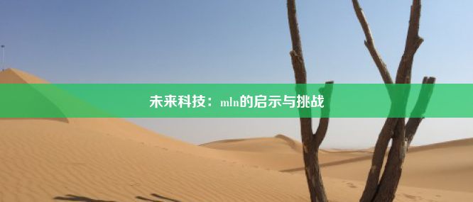 未来科技：mln的启示与挑战