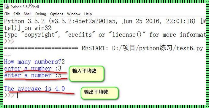 Python探寻：三数之和与平均值的数字化旅程