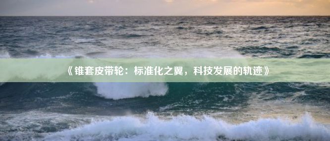 《锥套皮带轮：标准化之翼，科技发展的轨迹》