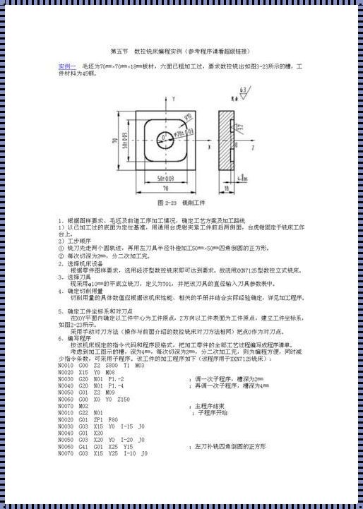 探索数控编程程序及实例图的神秘面纱：科技前沿的洞察之旅