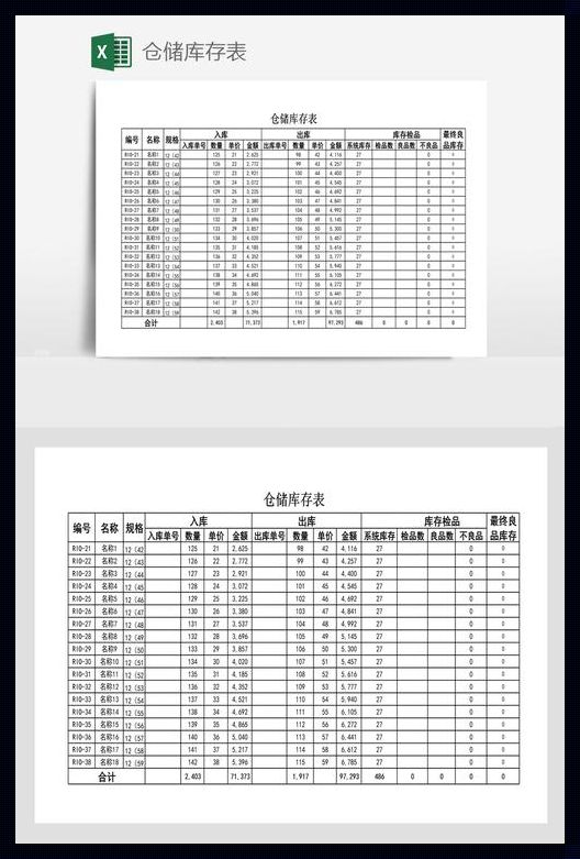 库存管理利器：探秘科技新闻中的Excel模板